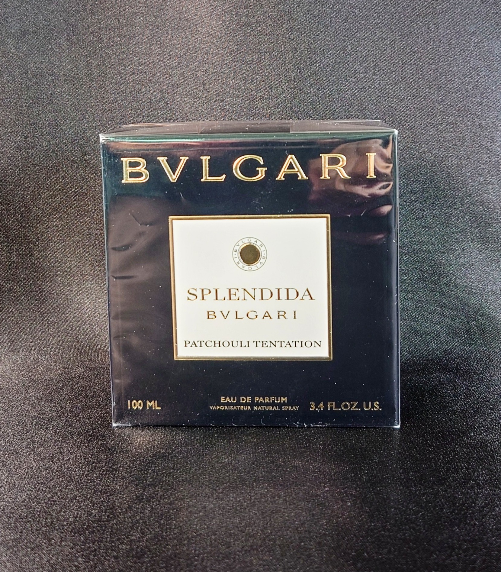 【追加購入】ラグジュアリーくじ　女性用プチギフト（特賞ステッカー付）BVLGARI SPLENDIDA PATCHOULI TENTATION 100ml